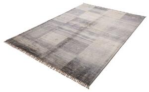 Tappeto Gabbeh Nova Patchwork Grigio Beige 170x237 Cm