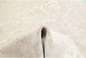 Tappeto Zigler Extra Fine Floreale Avorio Grigio Chiaro 244x284 Cm