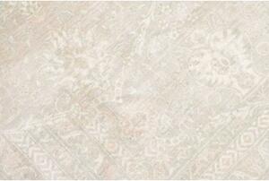 Tappeto Zigler Extra Fine Floreale Avorio Grigio Chiaro 244x284 Cm