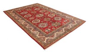 Tappeto Kazak Fine Stilizzato Rosso Beige 177x248 Cm