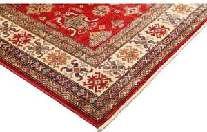 Tappeto Kazak Fine Geometrico Rosso Avorio 209x290 Cm