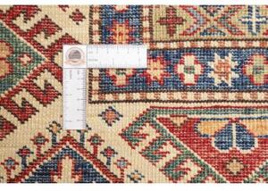 Tappeto Kazak Fine Stilizzato Rosso Beige 177x248 Cm