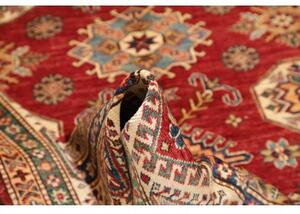 Tappeto Kazak Fine Stilizzato Rosso Beige 177x248 Cm