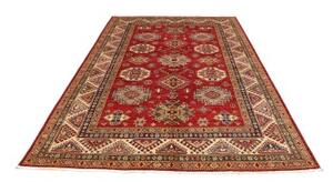 Tappeto Kazak Fine Stilizzato Rosso Beige 177x248 Cm