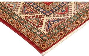 Tappeto Kazak Fine Stilizzato Rosso Beige 177x248 Cm