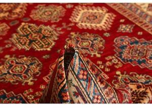 Tappeto Kazak Fine Geometrico Rosso Beige 180x250 Cm