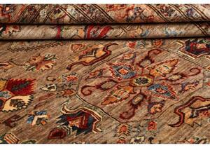 Tappeto Kazak Fine Stilizzato Beige Rosso Mattone 175x240 Cm