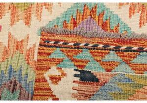 Tappeto Kilim Geometrico Multicolore 101x202 Cm