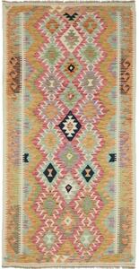 Tappeto Kilim Geometrico Multicolore 101x200 Cm