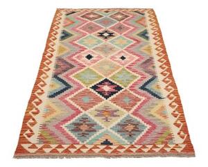 Tappeto Kilim Geometrico Multicolore 101x202 Cm