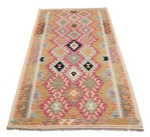 Tappeto Kilim Geometrico Multicolore 101x200 Cm