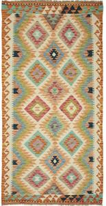 Tappeto Kilim Geometrico Multicolore 101x202 Cm