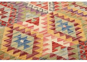 Tappeto Kilim Geometrico Multicolore Beige 125x182 Cm