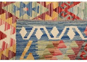 Tappeto Kilim Geometrico Multicolore Beige 125x182 Cm