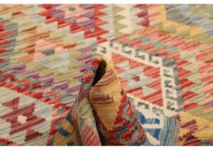 Tappeto Kilim Geometrico Multicolore Beige 125x182 Cm