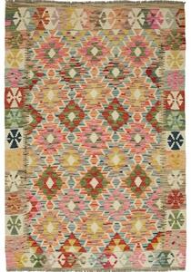 Tappeto Kilim Stilizzato Multicolore 124x179 Cm