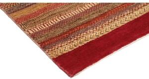 Tappeto Cromopura Geometrico Rosso Beige 126x178 Cm