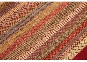 Tappeto Cromopura Geometrico Rosso Beige 126x178 Cm