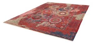 Tappeto Kairo Stilizzato Rosso Blu 246x300 Cm