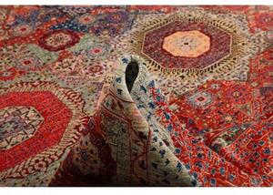 Tappeto Kairo Stilizzato Rosso Mattone Blu 274x353 Cm