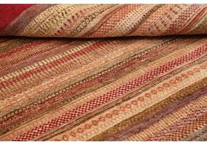 Tappeto Cromopura Geometrico Rosso Beige 126x178 Cm