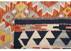 Tappeto Kilim Geometrico Multicolore Beige 171x253 Cm