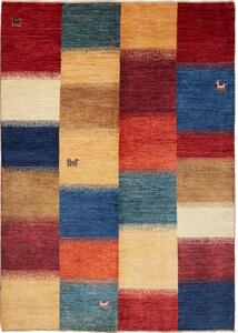 Tappeto Mosaic Geometrico Rosso Blu 166x235 Cm