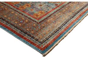 Tappeto Kairo Stilizzato Blu Ruggine 211x304 Cm