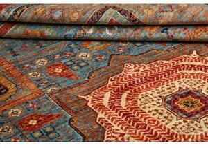 Tappeto Kairo Stilizzato Blu Ruggine 211x304 Cm