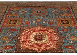 Tappeto Kairo Stilizzato Blu Ruggine 211x304 Cm