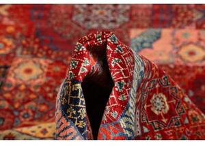 Tappeto Kairo Medaglione Rosso Blu Corsia 85x393 Cm