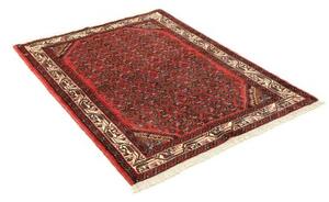 Tappeto Hamadan Stilizzato Rosso Avorio 114x148 Cm