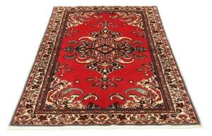 Tappeto Hamadan Stilizzato Rosso Beige 106x152 Cm