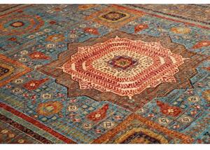 Tappeto Kairo Stilizzato Blu Ruggine 211x304 Cm