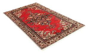 Tappeto Hamadan Stilizzato Rosso Beige 106x152 Cm