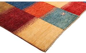 Tappeto Mosaic Geometrico Rosso Blu 166x235 Cm