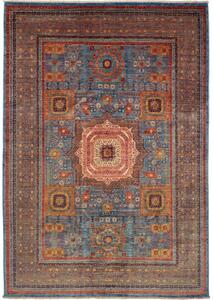 Tappeto Kairo Stilizzato Blu Ruggine 211x304 Cm