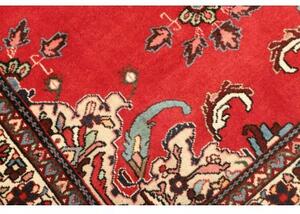 Tappeto Hamadan Stilizzato Rosso Beige 106x152 Cm