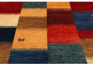 Tappeto Mosaic Geometrico Rosso Blu 166x235 Cm