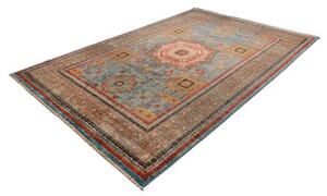 Tappeto Kairo Stilizzato Blu Ruggine 211x304 Cm