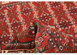 Tappeto Hamadan Stilizzato Rosso Blu Scuro 108x148 Cm