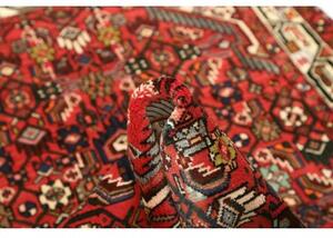 Tappeto Hamadan Stilizzato Rosso Mattone Blu Notte 97x150 Cm