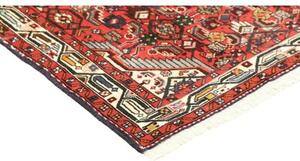 Tappeto Hamadan Stilizzato Rosso Mattone Blu Notte 97x150 Cm
