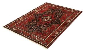 Tappeto Hamadan Stilizzato Rosso Blu Scuro 108x153 Cm