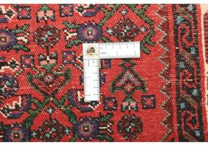 Tappeto Hamadan Stilizzato Rosso Beige 102x150 Cm