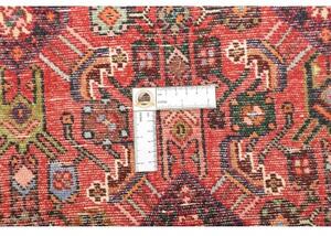 Tappeto Hamadan Stilizzato Rosso Mattone Blu Notte 97x150 Cm