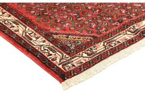 Tappeto Hamadan Stilizzato Rosso Avorio 114x148 Cm