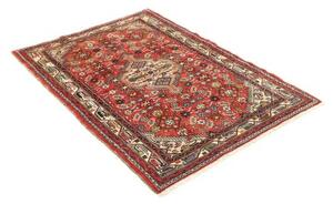 Tappeto Hamadan Stilizzato Rosso Beige 102x150 Cm