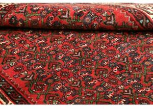 Tappeto Hamadan Stilizzato Rosso Avorio 114x148 Cm