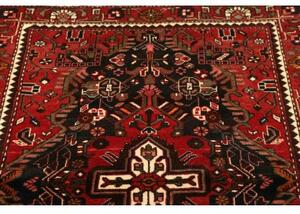 Tappeto Hamadan Stilizzato Rosso Blu Scuro 108x153 Cm